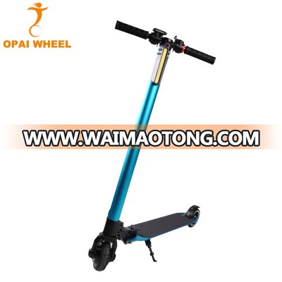 Shenzhen Factory Wholesale Light Weight Folding Electric Scooter 2017 With Lithium Battery